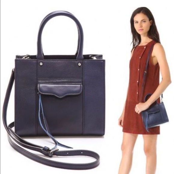 Grey Rebecca Minkoff mini tote bag - Picture 7 of 7